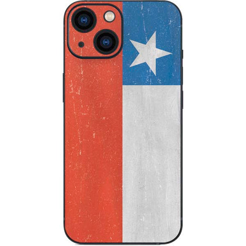 Chile Flag Distressed iPhone 13 Mini Skin